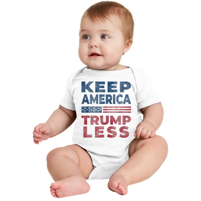 Make America Trumpless Again Funny Gift Baby Bodysuit