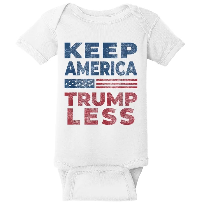 Make America Trumpless Again Funny Gift Baby Bodysuit