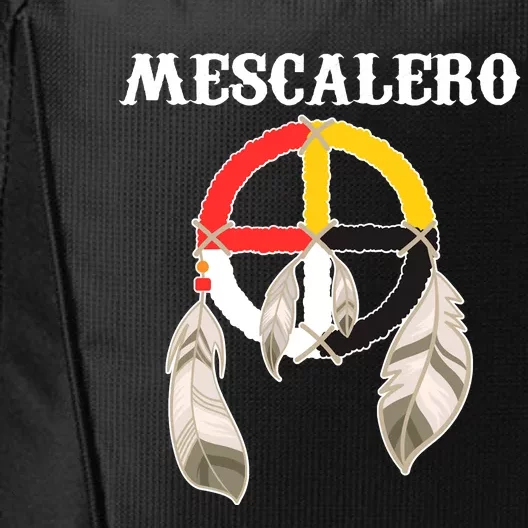 Mescalero Apache Tribe Nation Native Indian Medicine Wheel City Backpack