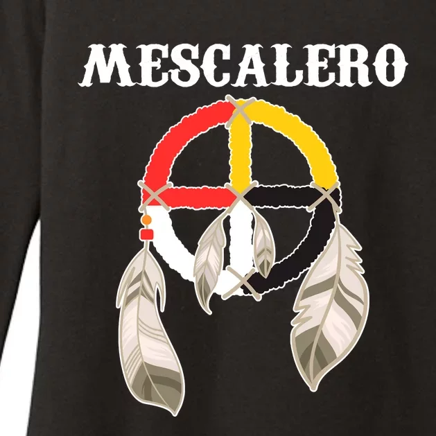 Mescalero Apache Tribe Nation Native Indian Medicine Wheel Womens CVC Long Sleeve Shirt