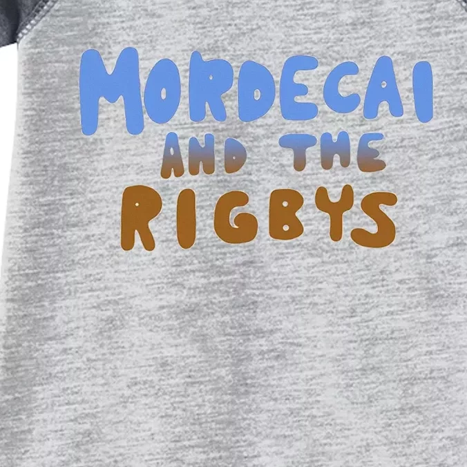 Mordecai And The Rigbys Ringer Infant Baby Jersey Bodysuit