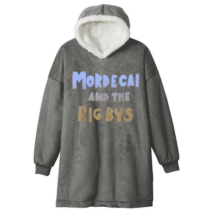 Mordecai And The Rigbys Ringer Hooded Wearable Blanket