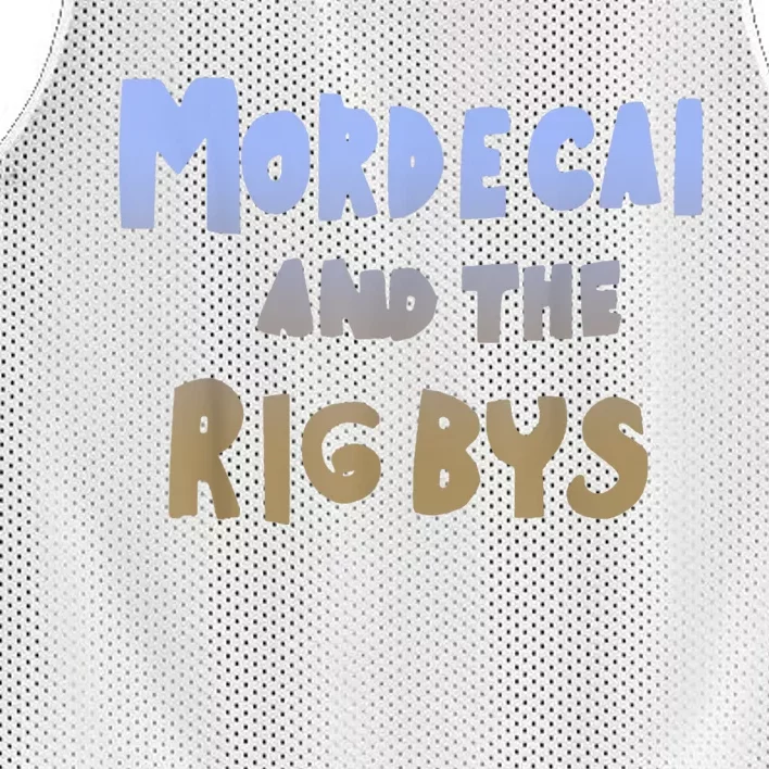 Mordecai And The Rigbys Ringer Mesh Reversible Basketball Jersey Tank