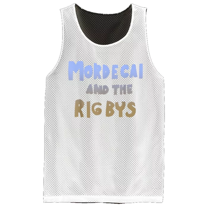 Mordecai And The Rigbys Ringer Mesh Reversible Basketball Jersey Tank