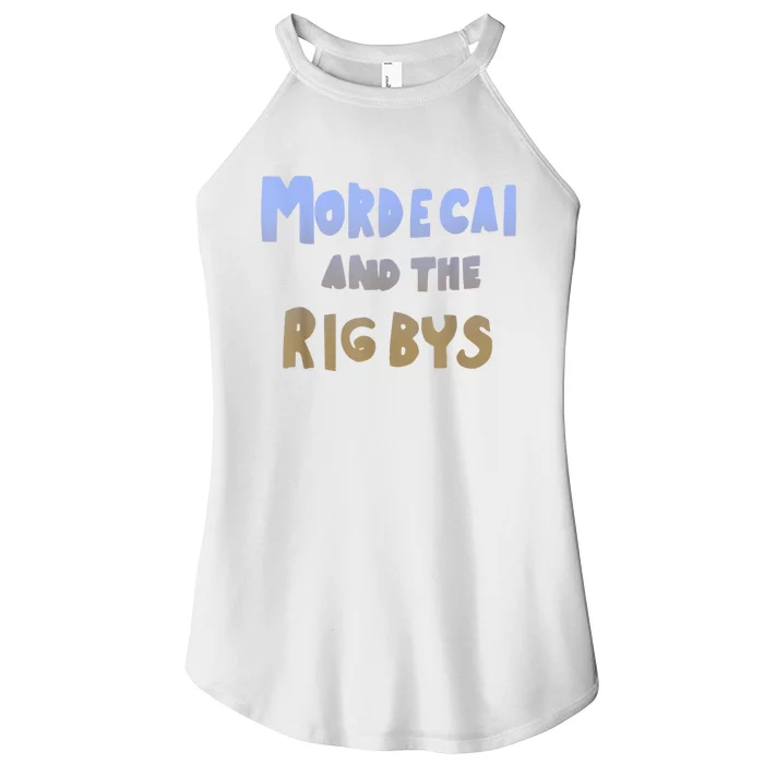 Mordecai And The Rigbys Ringer Women’s Perfect Tri Rocker Tank