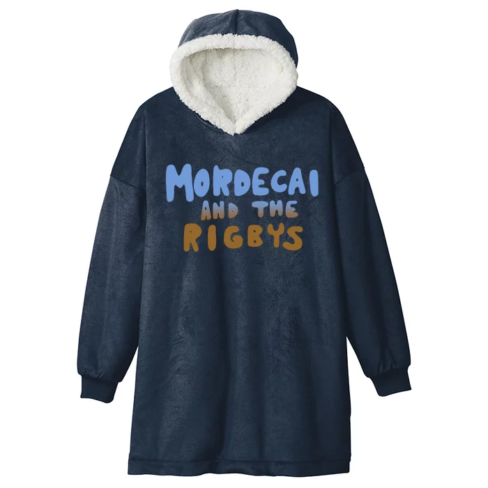 Mordecai And The Rigbys Ringer Hooded Wearable Blanket