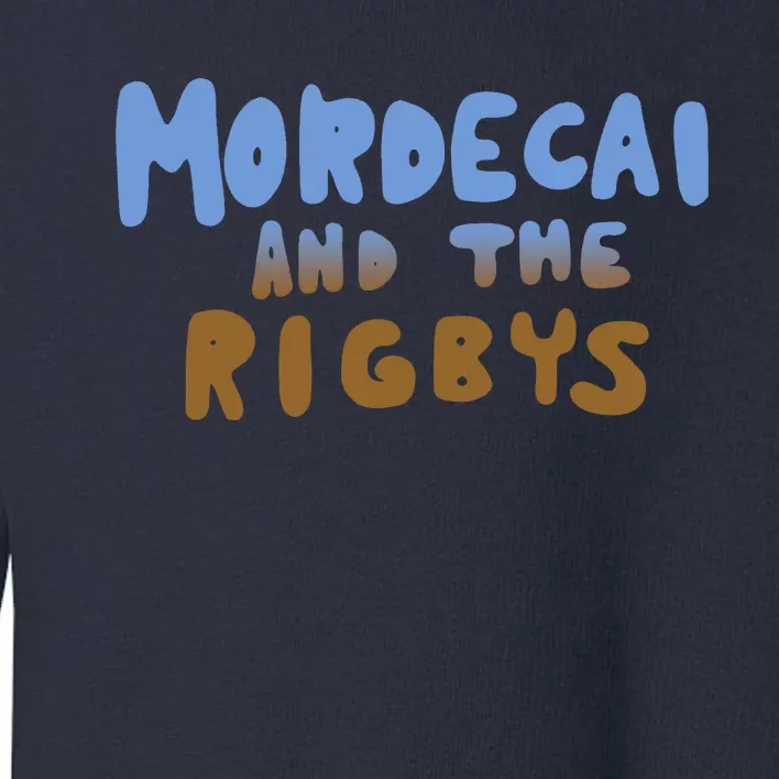 Mordecai And The Rigbys Ringer Toddler Sweatshirt