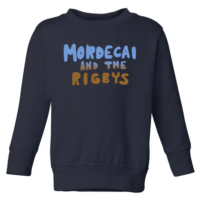 Mordecai And The Rigbys Ringer Toddler Sweatshirt