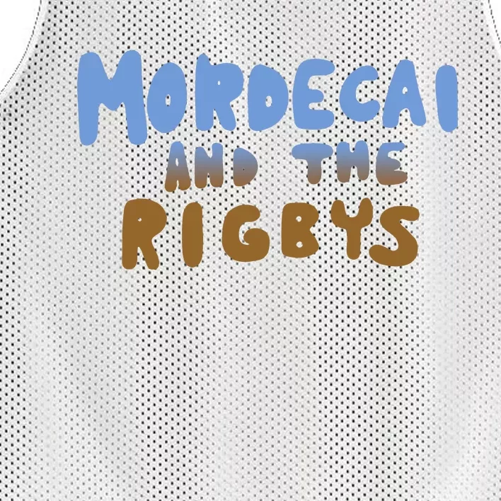 Mordecai And The Rigbys Ringer Mesh Reversible Basketball Jersey Tank