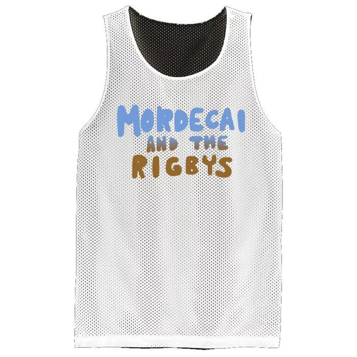 Mordecai And The Rigbys Ringer Mesh Reversible Basketball Jersey Tank