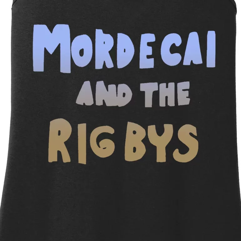 Mordecai And The Rigbys Ringer Retro Ladies Essential Tank