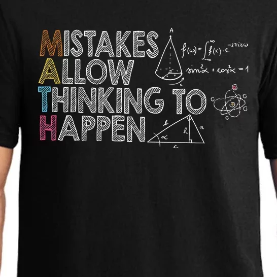 Mistakes Allow Thinking To Happen Pajama Set