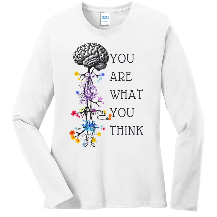 Mistakes Allow Thinking To Happen Ladies Long Sleeve Shirt