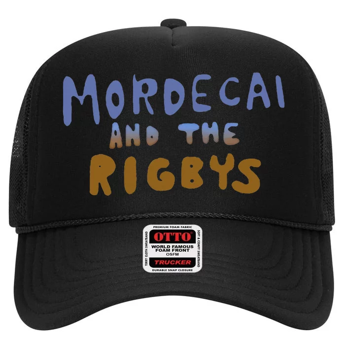 Mordecai And The Rigbys Ringer High Crown Mesh Trucker Hat