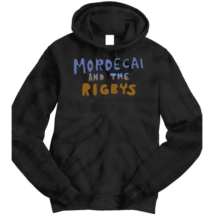 Mordecai And The Rigbys Ringer Tie Dye Hoodie