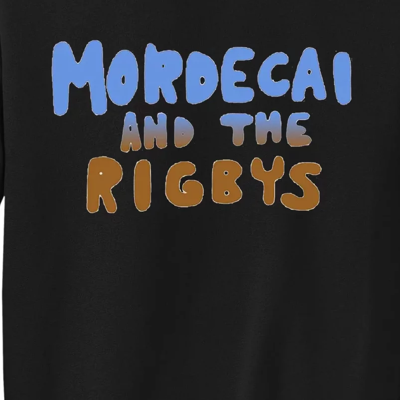 Mordecai And The Rigbys Ringer Tall Sweatshirt