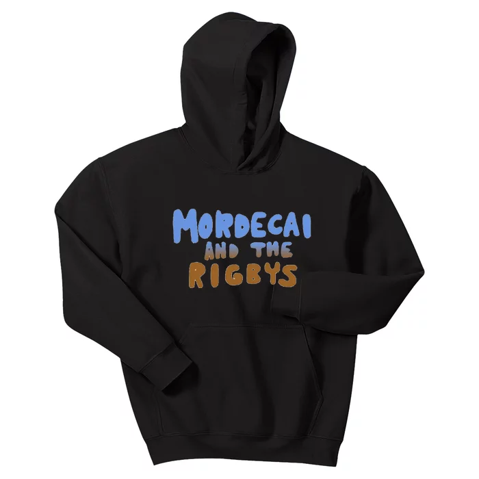 Mordecai And The Rigbys Ringer Kids Hoodie