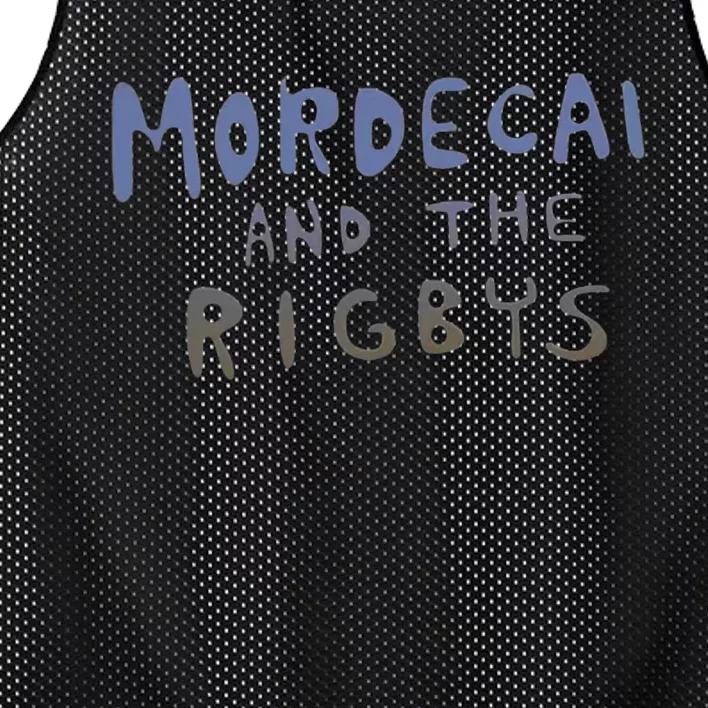 Mordecai And The Rigbys. Mesh Reversible Basketball Jersey Tank