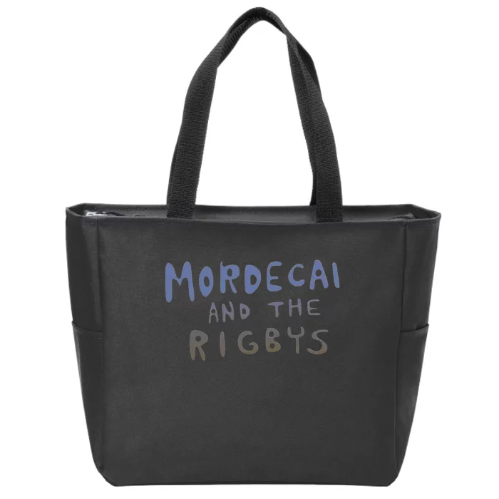 Mordecai And The Rigbys. Zip Tote Bag