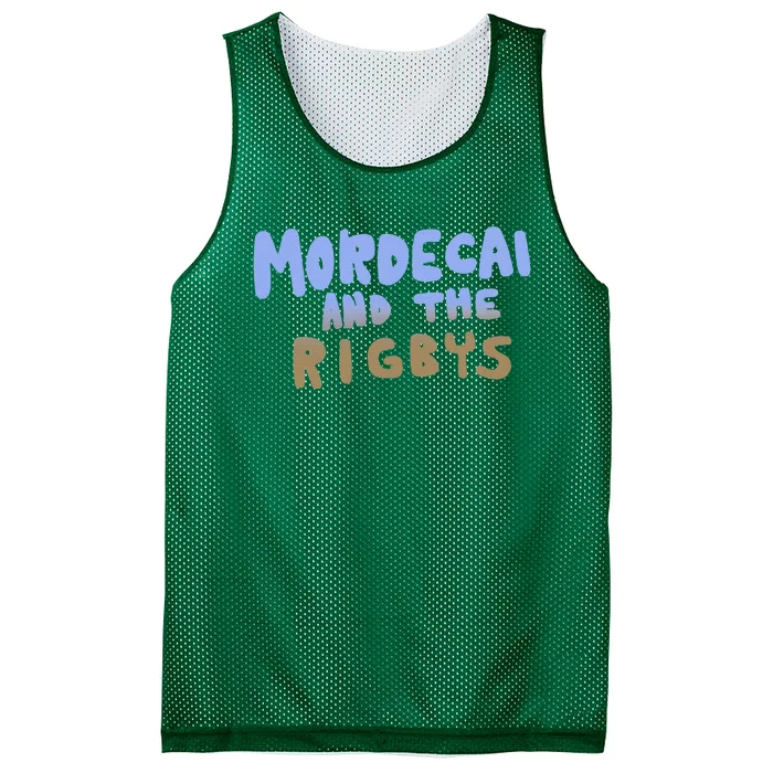 Mordecai And The Rigbys Ringer Mesh Reversible Basketball Jersey Tank