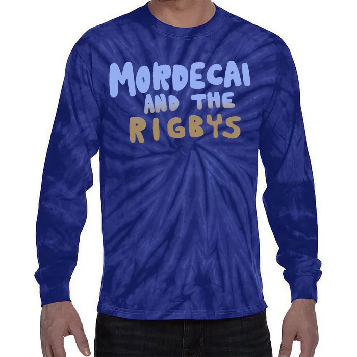 Mordecai And The Rigbys Ringer Tie-Dye Long Sleeve Shirt