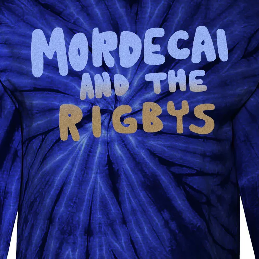 Mordecai And The Rigbys Ringer Tie-Dye Long Sleeve Shirt