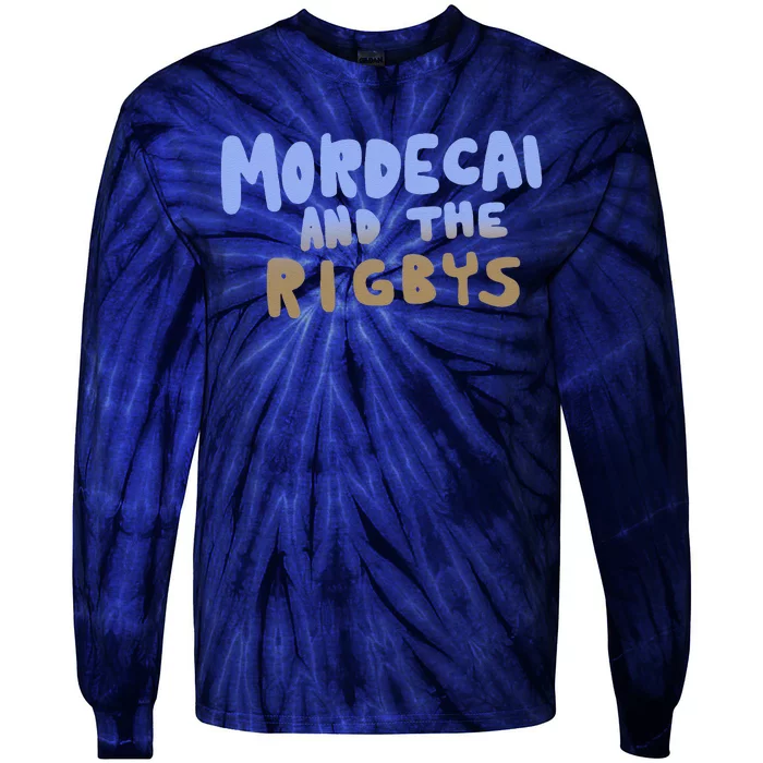 Mordecai And The Rigbys Ringer Tie-Dye Long Sleeve Shirt