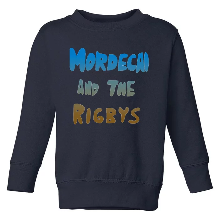 Mordecai And The Rigbys Toddler Sweatshirt