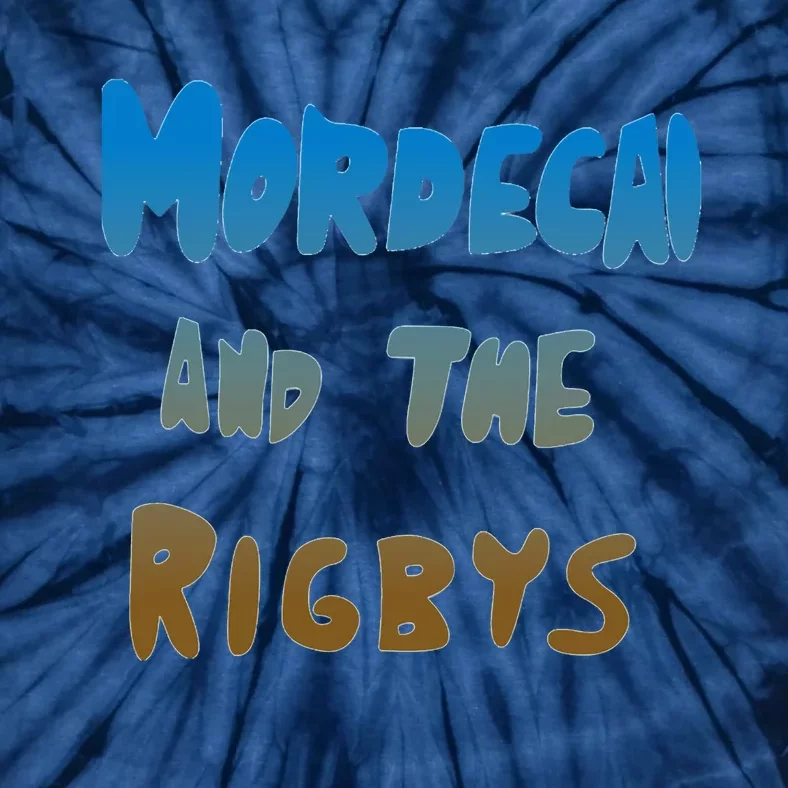 Mordecai And The Rigbys Tie-Dye T-Shirt