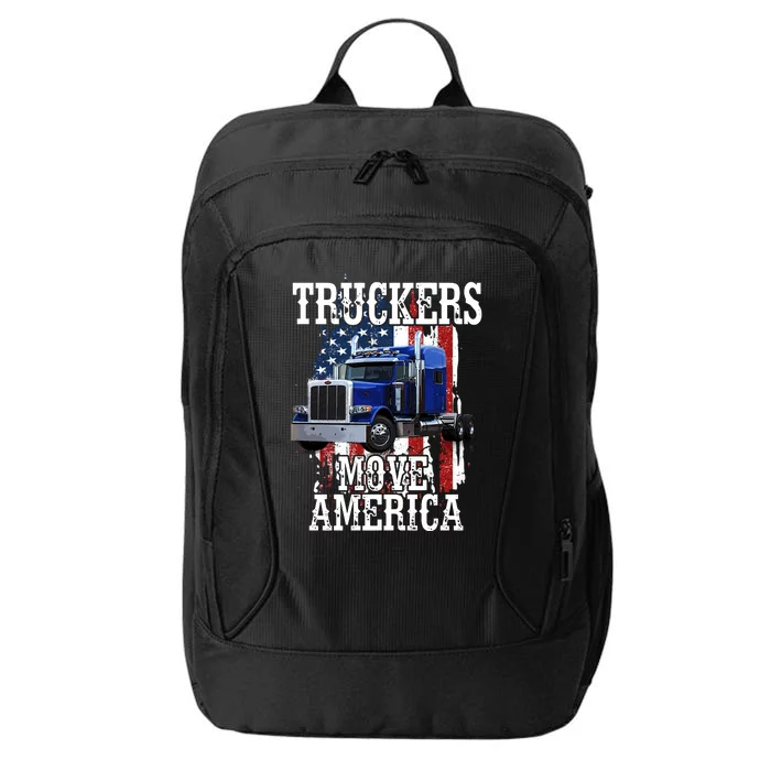 Move America Truckers USA City Backpack