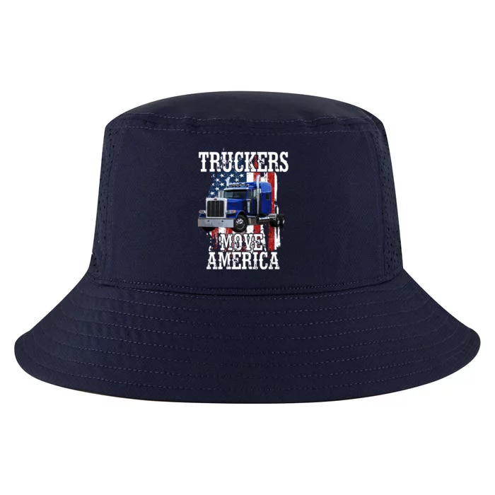 Move America Truckers USA Cool Comfort Performance Bucket Hat