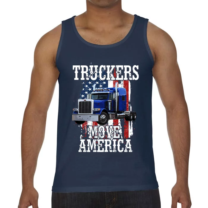 Move America Truckers USA Comfort Colors® Tank Top