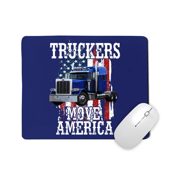 Move America Truckers USA Mousepad