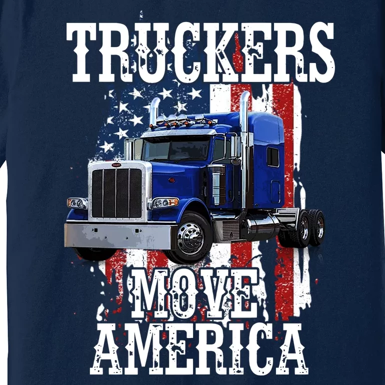 Move America Truckers USA Premium T-Shirt