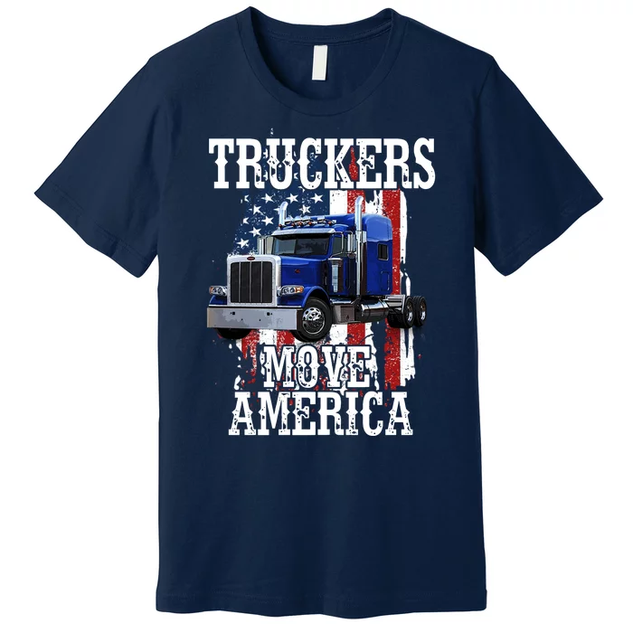 Move America Truckers USA Premium T-Shirt