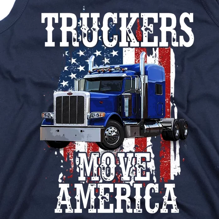 Move America Truckers USA Tank Top