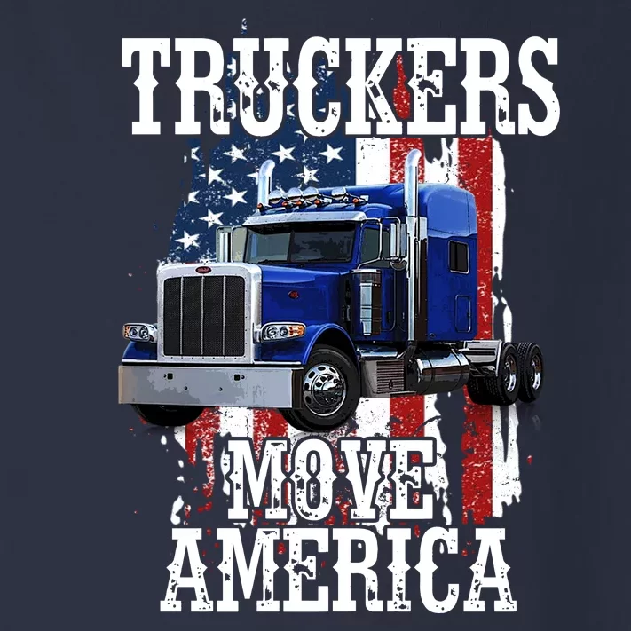 Move America Truckers USA Toddler Long Sleeve Shirt