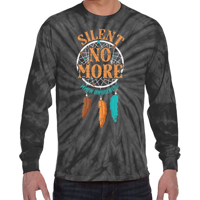 Mmiw Awareness Tribe Ethnic Pride Columbus American Regalia Tie-Dye Long Sleeve Shirt