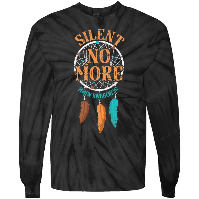 Mmiw Awareness Tribe Ethnic Pride Columbus American Regalia Tie-Dye Long Sleeve Shirt