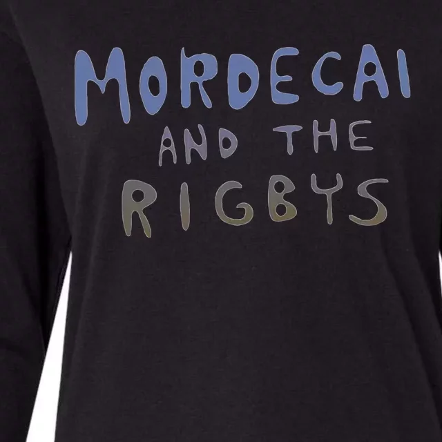 Mordecai And The Rigbys. Womens Cotton Relaxed Long Sleeve T-Shirt