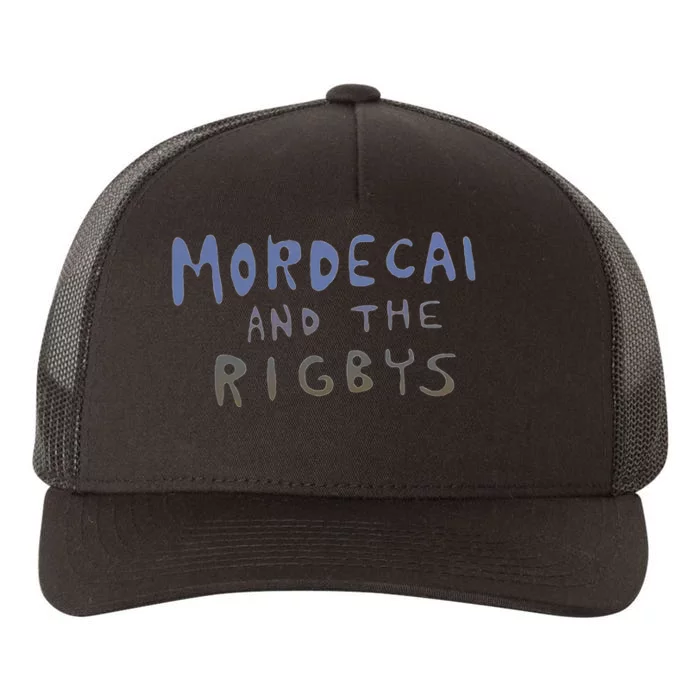 Mordecai And The Rigbys. Yupoong Adult 5-Panel Trucker Hat