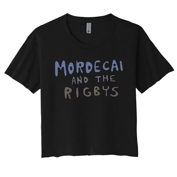 Mordecai And The Rigbys. Women's Crop Top Tee