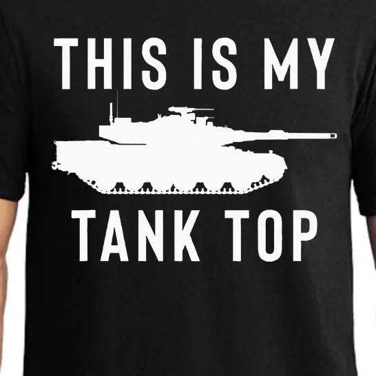 M1 Abrams Tank Funny Sarcastic Military Pun Gift Pajama Set