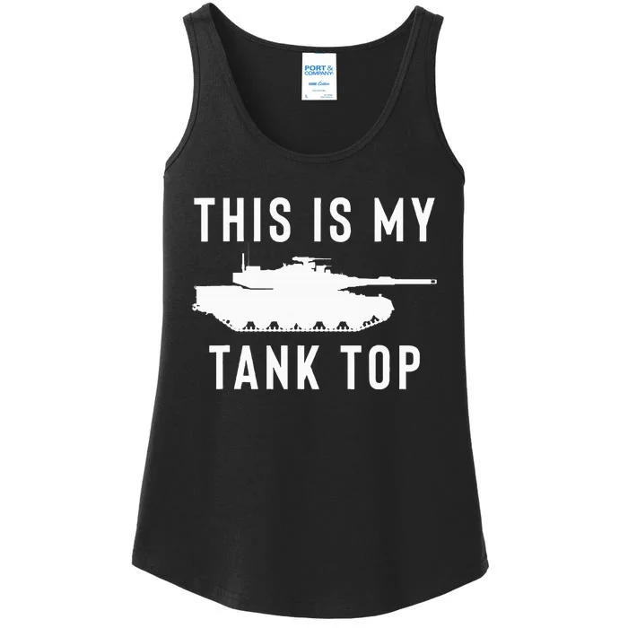 M1 Abrams Tank Funny Sarcastic Military Pun Gift Ladies Essential Tank