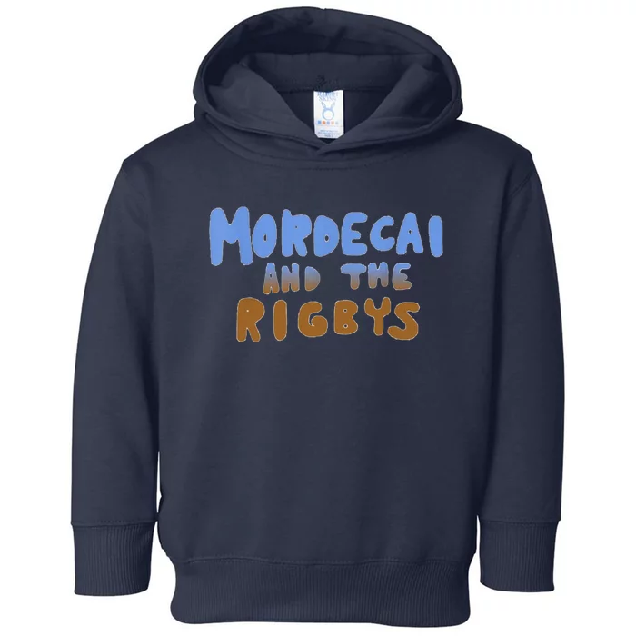 Mordecai And The Rigbys Ringer Toddler Hoodie