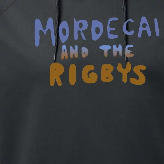 Mordecai And The Rigbys Ringer Performance Fleece Hoodie