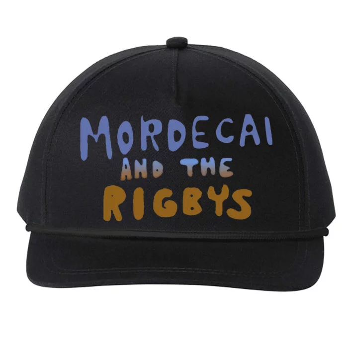 Mordecai And The Rigbys Ringer Snapback Five-Panel Rope Hat