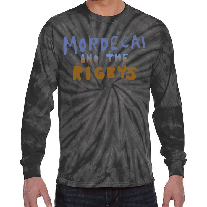 Mordecai And The Rigbys Ringer Tie-Dye Long Sleeve Shirt