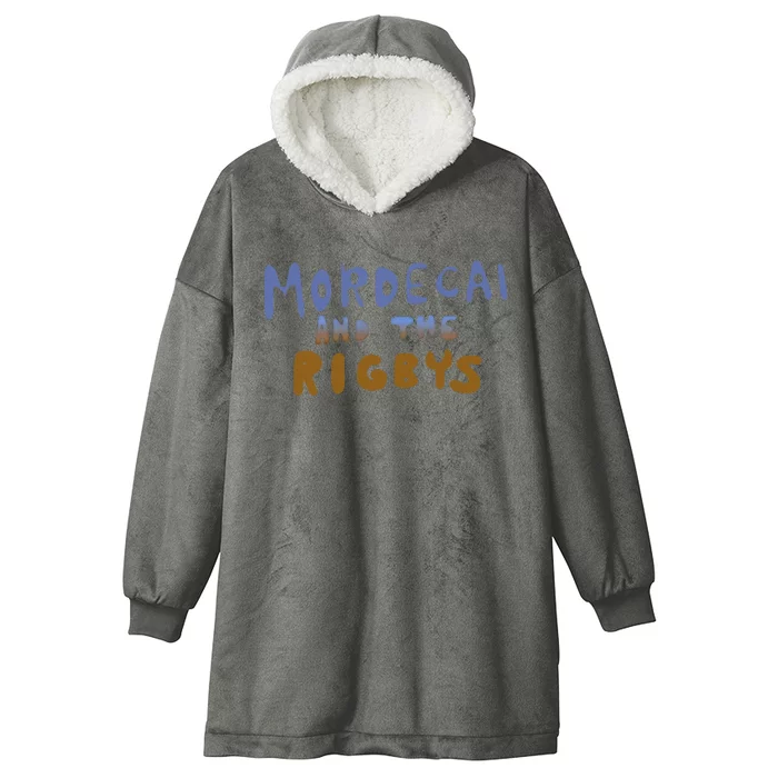 Mordecai And The Rigbys Ringer Hooded Wearable Blanket