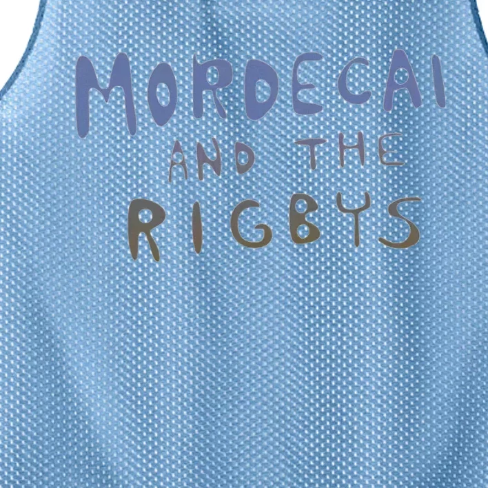 Mordecai And The Rigbys. Mesh Reversible Basketball Jersey Tank